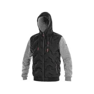 CXS FLINT jakna, moška, črna - siva, velikost