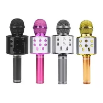 Mikrofon bluetooth za karaoke z zvočnikom