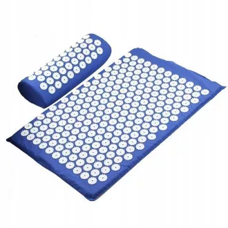 Akupresurna podloga za vadbo PREMIUM z blazino 67x42x2 cm