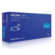 NITRYLEX BASIC - Nitrilne rokavice (brez prahu), temno modre, 100 kosov