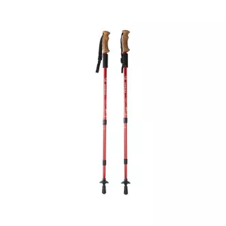 Treking palice za nordijsko hojo z ergonomskim ročajem iz plute, 135 cm, 2 kosa