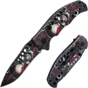 Zložljivi taktični nož SKULL 20 cm