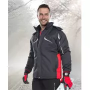 Zimska jakna ARDON®PHILIP črno-rdeča | H8144/