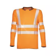 Majica z dolgimi rokavi ARDON®SIGNAL oranžna | H5927/