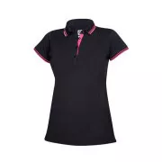 Ženska polo majica ARDON®FLORET črna | H6319/