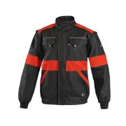 Bluza CXS LUXY EDA, moška, črno-oranžna, velikost