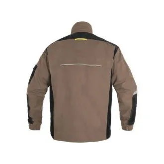 Bluza CXS STRETCH, moška, bež-črna, velikost