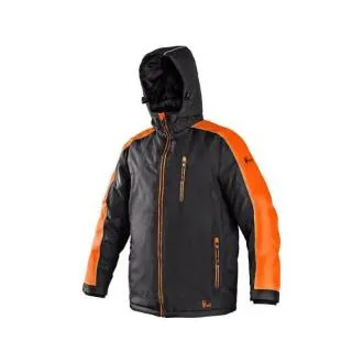 Jakna CXS BRIGHTON, zimska, moška, črno-oranžna, velikost Jakna CXS BRIGHTON, zimska, moška, črno-oranžna, velikost