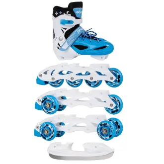 Rolerji 4v1 Enero KIDS - modri in beli Rolerji 4v1 Enero KIDS - modri in beli