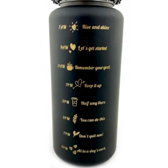 Motivacijska športna steklenica 3v1, 2000 ml   900 ml   300 ml
