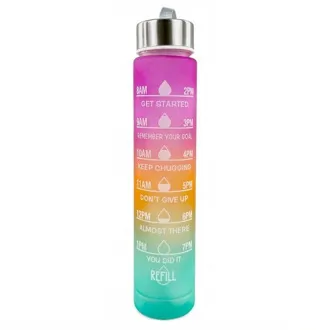 Motivacijska športna steklenica 3v1, 2000 ml   900 ml   300 ml