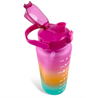 Motivacijska športna steklenica 3v1, 2000 ml   900 ml   300 ml