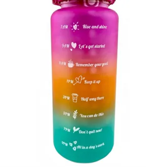 Motivacijska športna steklenica 3v1, 2000 ml   900 ml   300 ml