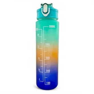 Motivacijska športna steklenica 3v1, 2000 ml   900 ml   300 ml
