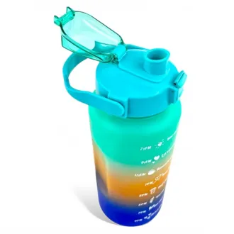 Motivacijska športna steklenica 3v1, 2000 ml   900 ml   300 ml