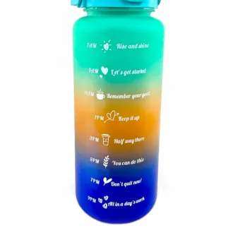 Motivacijska športna steklenica 3v1, 2000 ml   900 ml   300 ml