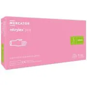 NITRYLEX PINK - Nitrilne rokavice (brez prahu), roza, 100 kosov