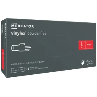 VINYLEX brez prahu - Vinilne rokavice (brez prahu), bele, 100 kosov