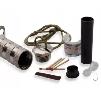 Taktični nož MILITARY FINKA SURVIVAL 35 cm črna/srebrna