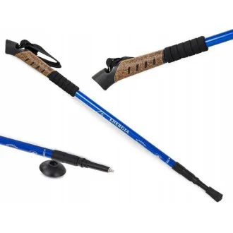 Palice za nordijsko hojo z ročajem iz plute, 135 cm, 2 kosa
