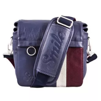 Torba za fotoaparat, eko usnje/poliester, modra, Urban Nomad Wind S, s pasom, Smile, PRODAJA Torba za fotoaparat, eko usnje/poliester, modra, Urban Nomad Wind S, s pasom, Smile, PRODAJA