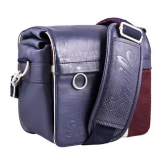 Torba za fotoaparat, eko usnje/poliester, modra, Urban Nomad Wind S, s pasom, Smile, PRODAJA Torba za fotoaparat, eko usnje/poliester, modra, Urban Nomad Wind S, s pasom, Smile, PRODAJA