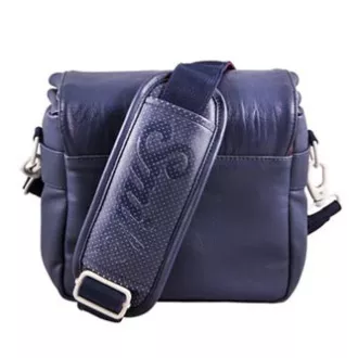 Torba za fotoaparat, eko usnje/poliester, modra, Urban Nomad Wind S, s pasom, Smile, PRODAJA Torba za fotoaparat, eko usnje/poliester, modra, Urban Nomad Wind S, s pasom, Smile, PRODAJA