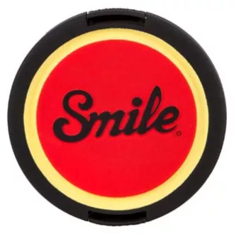 Pokrovček za objektiv Smile Pin Up 67mm, rdeč, 16124, PRODAJA