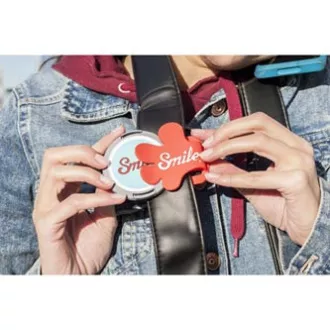 Sponka za pokrovček objektiva Smile Giveme5, rdeča, 16400, PRODAJA