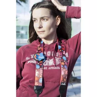 Sponka za pokrovček objektiva Smile Giveme5, modra, 16401, IZPREDANO