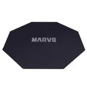 Gaming, podloga za stol, Marvo, GM02, 1100 x 1100 x 2 mm, črna, nedrseča, PRODAJA