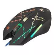 Žična miška, Defender Forced GM-020L, črna, optična, 3200DPI