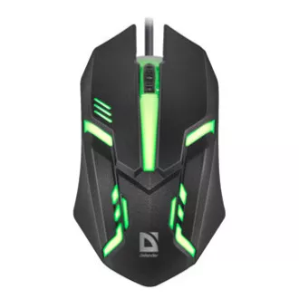 Defender Cyber MB-560L Žična miška, črna, 1200DPI