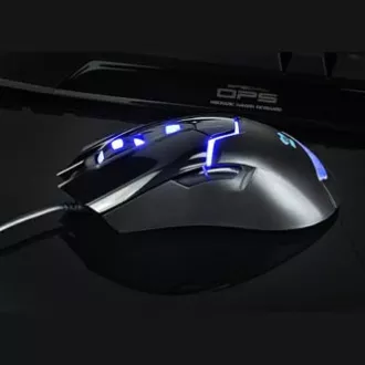 E-blue Cobra 622 žična miška, črna, 1600DPI, PRODAJA