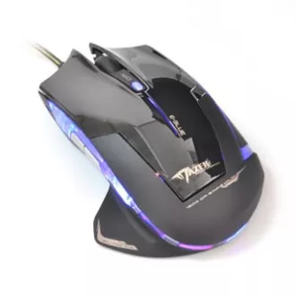 E-blue Mazer R Žična miška, črna, 2400DPI