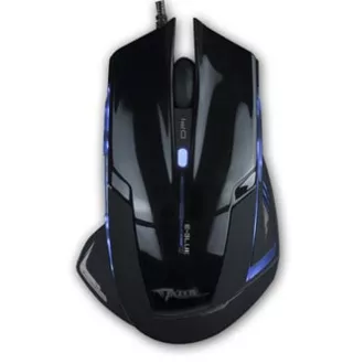 E-blue Mazer R Žična miška, črna, 2400DPI