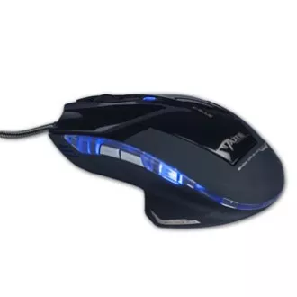 E-blue Mazer R Žična miška, črna, 2400DPI