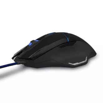 E-blue Mazer V2 Žična miška, črna, 2500DPI
