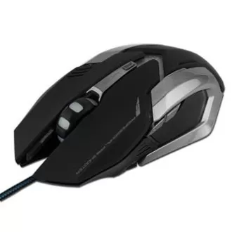 E-blue Auroza Gaming Mouse žična, črna, 4000DPI