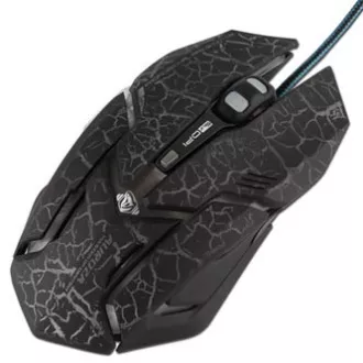 E-blue Auroza Gaming Mouse žična, črna, 4000DPI, e-box