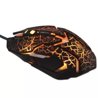 E-blue Auroza Gaming Mouse žična, črna, 4000DPI