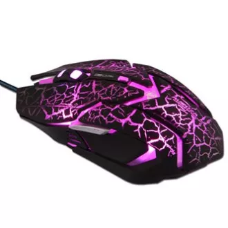 E-blue Auroza Gaming Mouse žična, črna, 4000DPI
