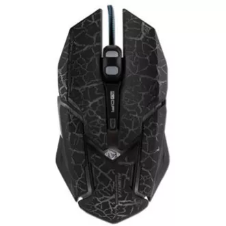 E-blue Auroza Gaming Mouse žična, črna, 4000DPI