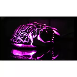 E-blue Auroza Gaming Mouse žična, črna, 4000DPI