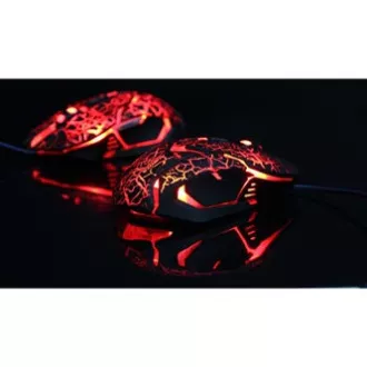 E-blue Auroza Gaming Mouse žična, črna, 4000DPI