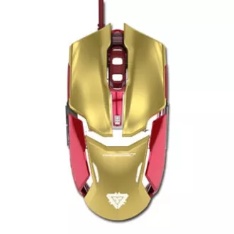 E-blue IRON MAN ARMOR EMS610 Žična miška, zlata, 4000DPI