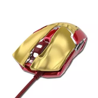 E-blue IRON MAN ARMOR EMS610 Žična miška, zlata, 4000DPI