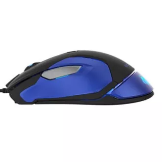 E-blue Auroza Gaming V2 miška žična, črna, 5000DPI, e-box