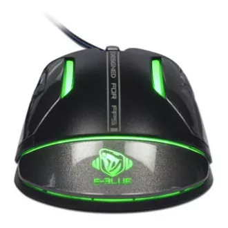 E-blue Auroza FPS miška žična, črna, 8200DPI