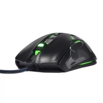 E-blue Auroza FPS miška žična, črna, 8200DPI